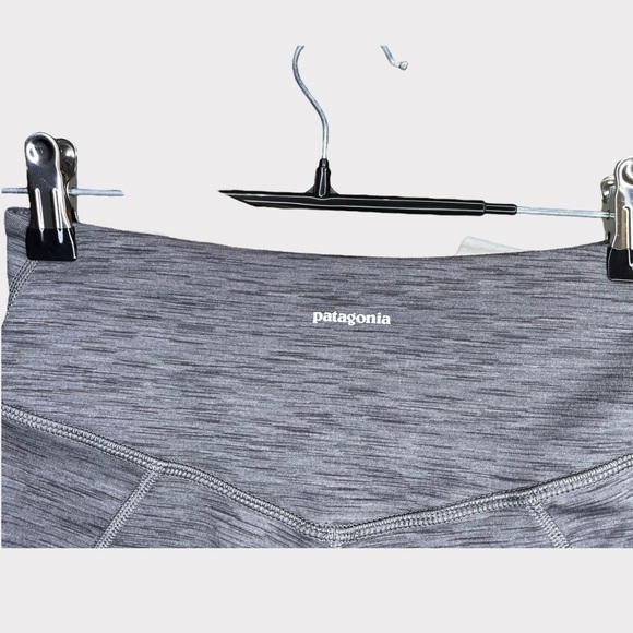 Patagonia Grey Centered Cropped Leggings XS‎ - Picture 10 of 10